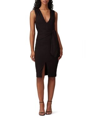 Cosmopolitan X Dress The Population Marlow Dress – Black – Size Large